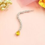 Tanaira Rhodium-Plated Maang Tikka for Women & Girls |Best Amazon Deals