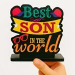 Wooden Idols and Figurine Best Son in The World QuotesBest Amazon Deals