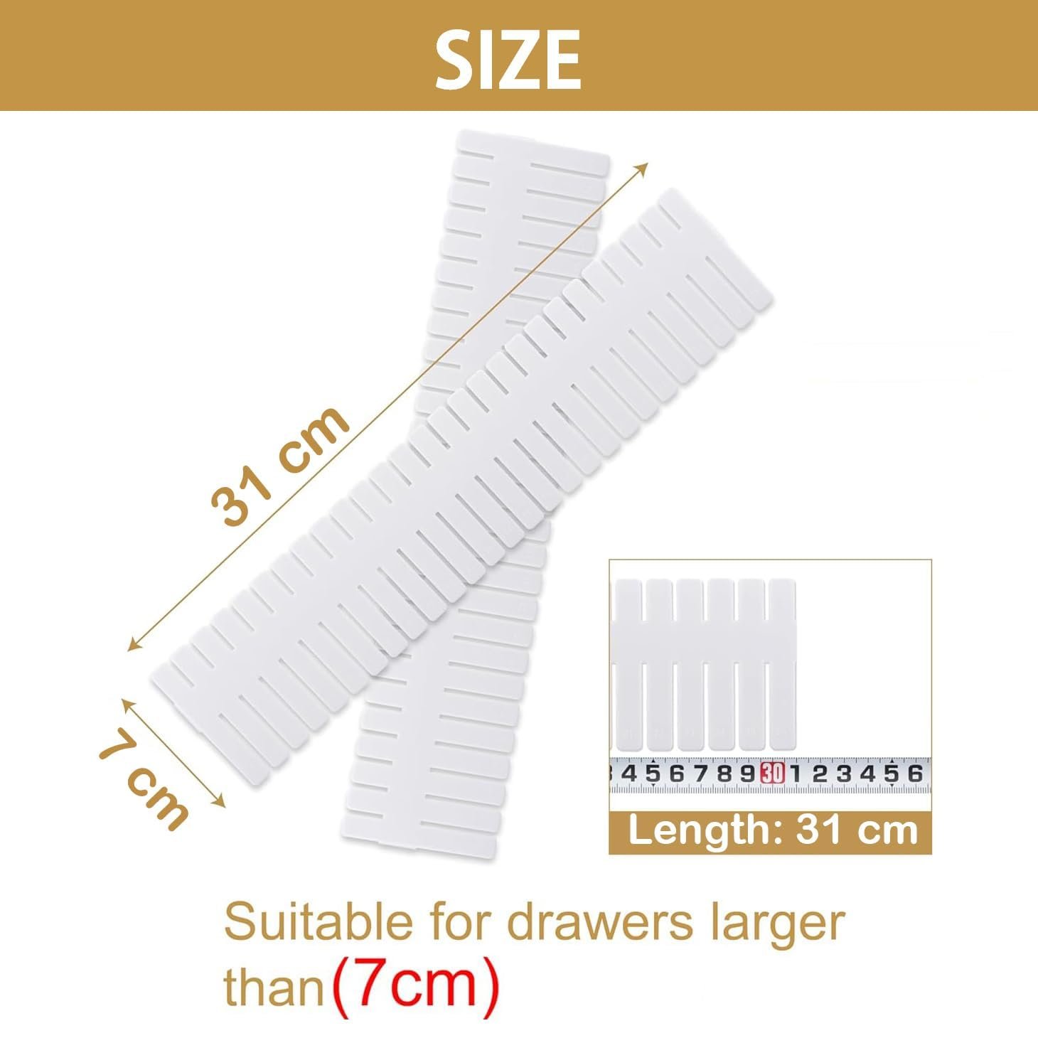 HARVIX 10 Adjustable Strips Interlocking Self AssemblyBest Amazon Deals