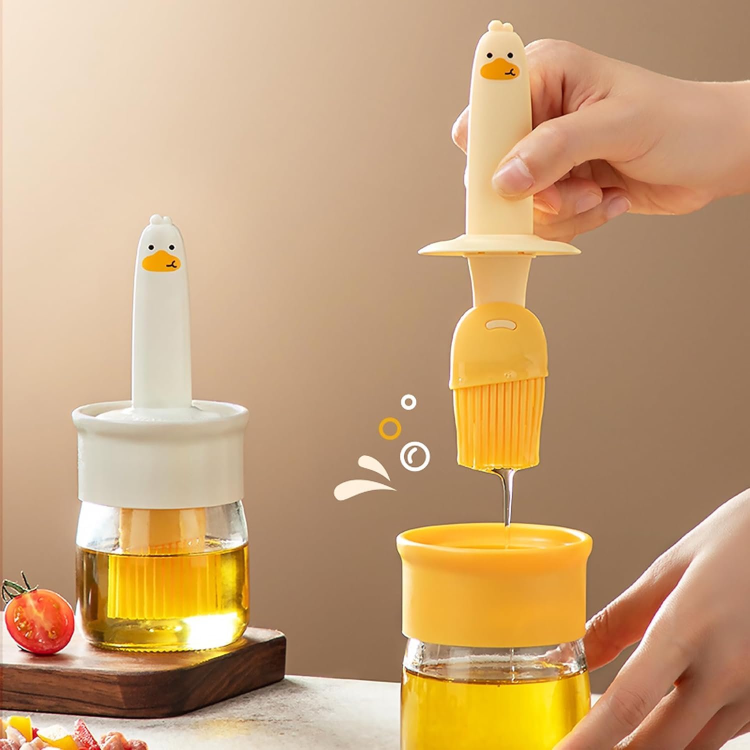 Kettlekane 200ml Glass Olive Oil Dispenser Bottle withBest Amazon Deals