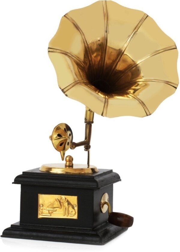 JaipurCrafts Premium Sparkle Square Gramophone ShowpieceBest Amazon Deals