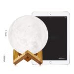 Desidiya 3D Moon Night Lamp  Rechargeable with 7 ColorBest Amazon Deals