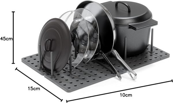 Kitchen Drawer Organizer Set of 2 | Adjustable CupboardBest Amazon Deals