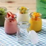 Set of 6 Glass Yogurt Pudding Jars with Airtight Lids Best Amazon Deals