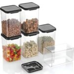 Airtight Plastic Square Container Set for Kitchen StorageBest Amazon Deals