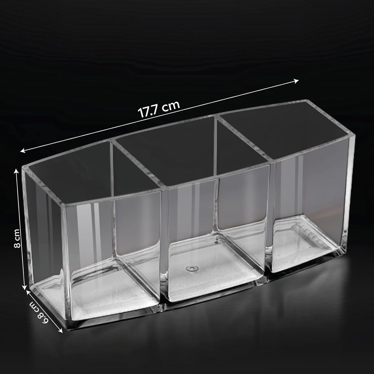 GROB Prismo Multipurpose Transparent Acrylic Organizer|Best Amazon Deals