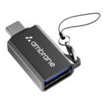 Ambrane USB 3.0 to Type C OTG Adapter, with ThunderboltBest Amazon Deals