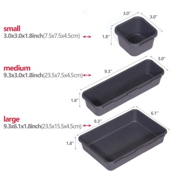 INOVERA (LABEL) 8 Pieces Cutlery Tray for Kitchen DrawersBest Amazon Deals