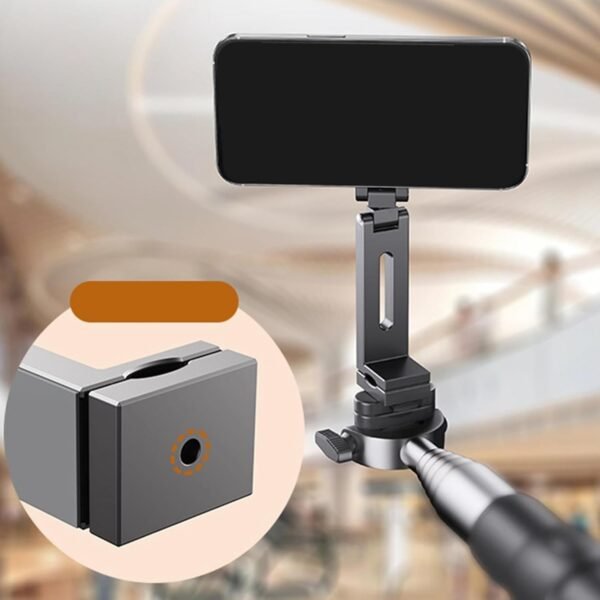 Magnetic Phone Tripod Stand for iPhone – Aluminium Smartphone MiniMobile Accessories Deal