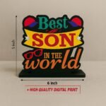 Wooden Idols and Figurine Best Son in The World QuotesBest Amazon Deals