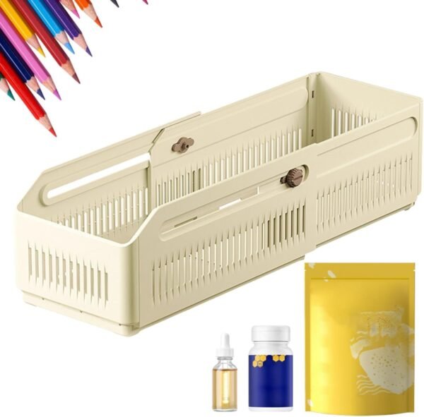 Retractable Storage Box Adjustable Drawer Organizer,Best Amazon Deals