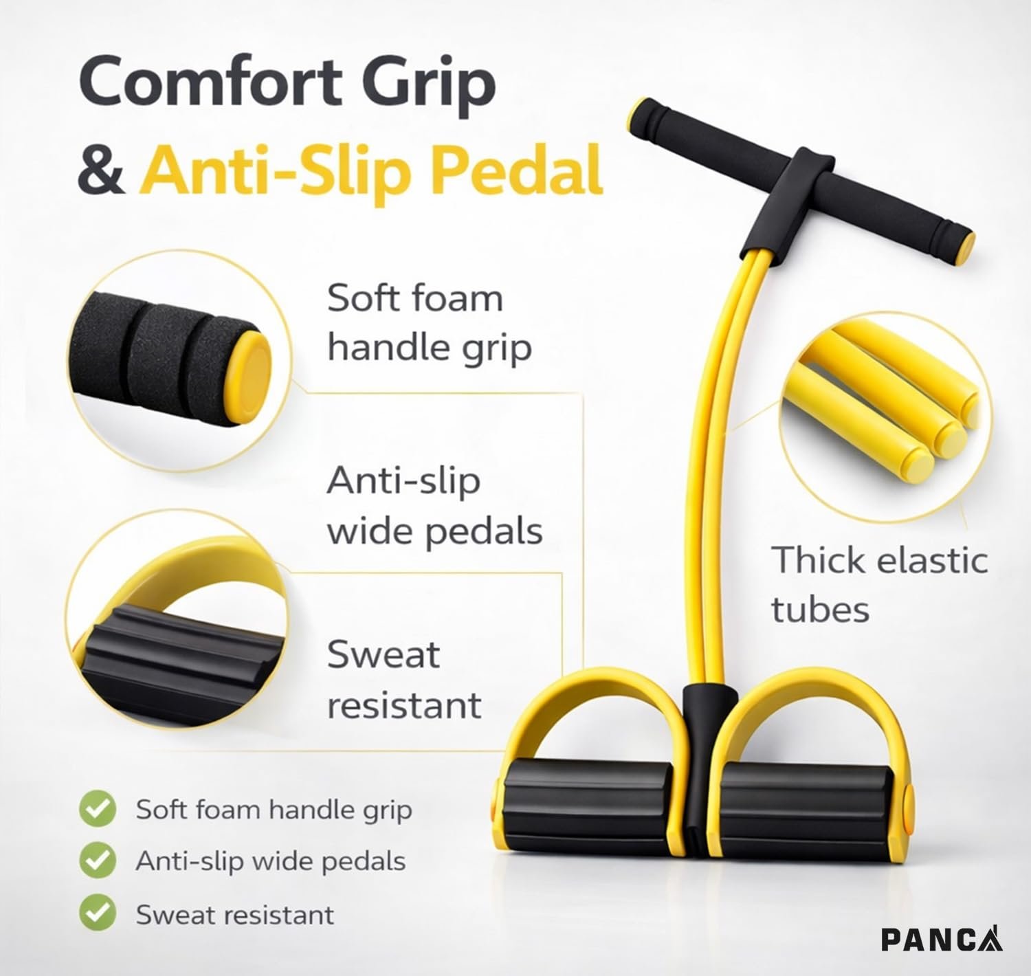 PANCA Pull Reducer Training Bands Resistance PedalBest Amazon Deals