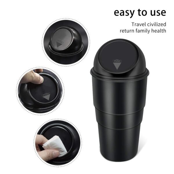 RADIANT Plastic Manual-Lift Car Dustbin | Dustbin For CarBest Amazon Deals
