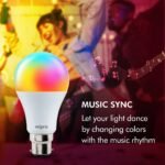 wipro 9-Watt B22 WiFi Smart LED Bulb with Music Sync (16Best Amazon Deals