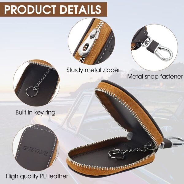 GUSTAVE Car Key Case, Smart Key Holder Protection PUBest Amazon Deals