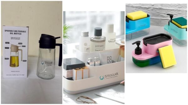 Smart Kitchen Essentials Combo | 3-in-1 Soap Dispenser,Best Amazon Deals