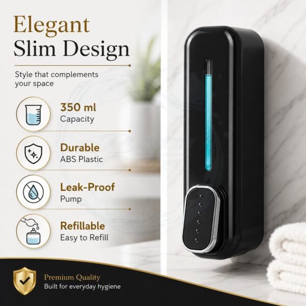 BATH GURU Bathroom Soap Shampoo Abs Wall Mounted LiquidBest Amazon Deals