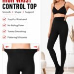 CHAMBYAL BLACK Long Wear Fleece Inner Warm Tights WomenBest Amazon Deals