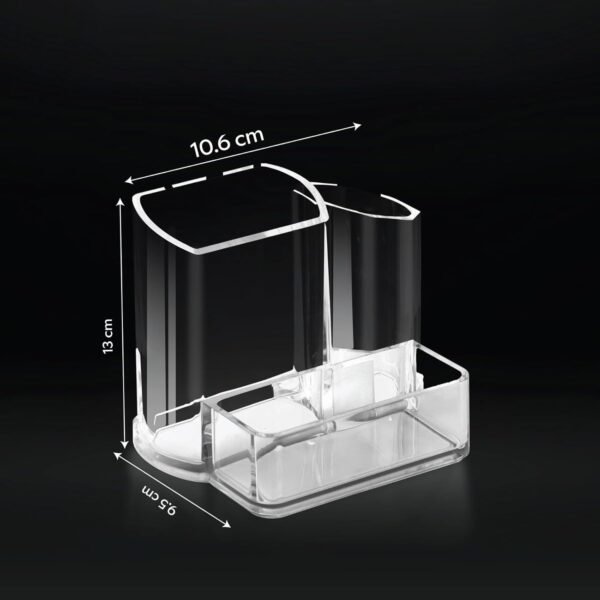 GROB Prismo 3 IN 1 Multi – Utility Acrylic Organizer| PenBest Amazon Deals