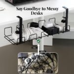 Herrlich Homes Under Desk Cable Management Tray | NoBest Amazon Deals