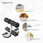 SPIKE Ab Exercise With Double Suction Cup Sit-Up Bar ForBest Amazon Deals
