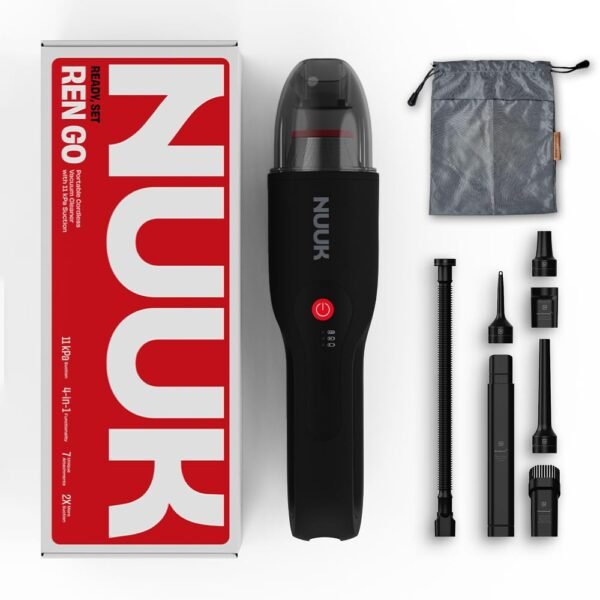 NUUK REN GO Cordless Car and Home Vacuum Cleaner | 2XBest Amazon Deals