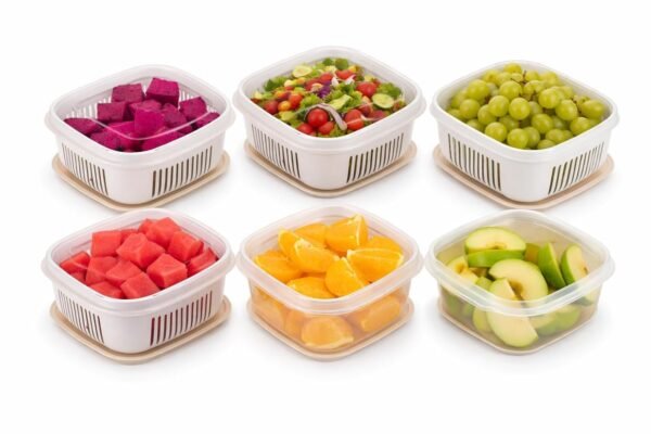 Transparent Fridge Food Storage Container Bin with LidBest Amazon Deals