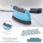 Homeor Tile Scrubber Plastic Brush | Ideal for Bathroom,Best Amazon Deals