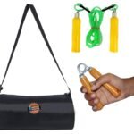 SIMRAN SPORTS Home Gym Accessories Gym Bag with WoodenBest Amazon Deals