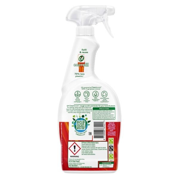 CIF Power & Shine Kitchen Cleaner Spray, Tough Grease &Best Amazon Deals