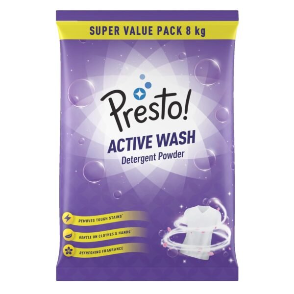 Amazon Brand - Presto! Active Wash Detergent Powder | 8Best Amazon Deals Amazon Brand - Presto! Active Wash Detergent Powder | 8Best Amazon Deals