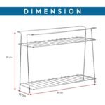 CR18 COLLECTION Stainless Steel Kitchen Rack, Stand,Best Amazon Deals