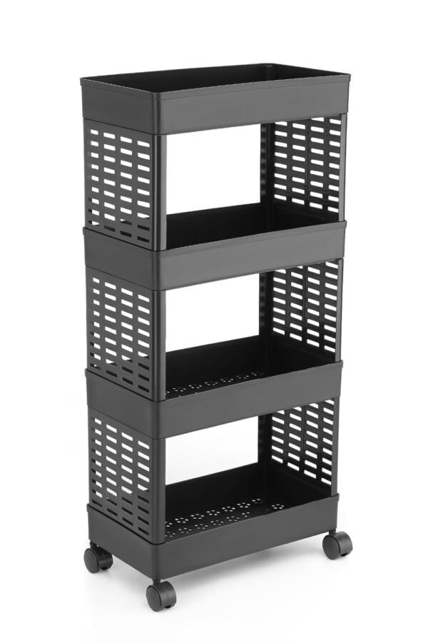 PALAK Plastic Multipurpose 4-Tier Floor Mount CornerBest Amazon Deals