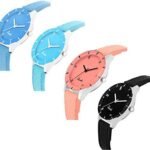 Acnos Premium 4 Stylist Assorted Analog Watches Combo SetBest Amazon Deals