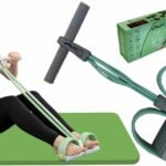 yeMaaR's GreenGrey Tension Rope 6 Tube Elastic Yoga PedalBest Amazon Deals