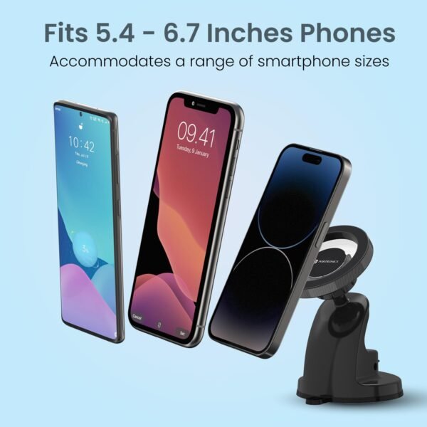 Portronics Clamp M4 Prime Magnetic Car Phone Mount withBest Amazon Deals