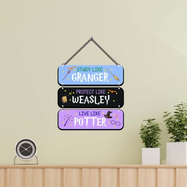 GIFTMEBAZAR Wooden Harry Potter Wall Hanging DecorativeBest Amazon Deals