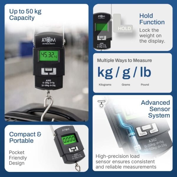 Aliston H1 Series A08/A302 digital weighing machine forBest Amazon Deals