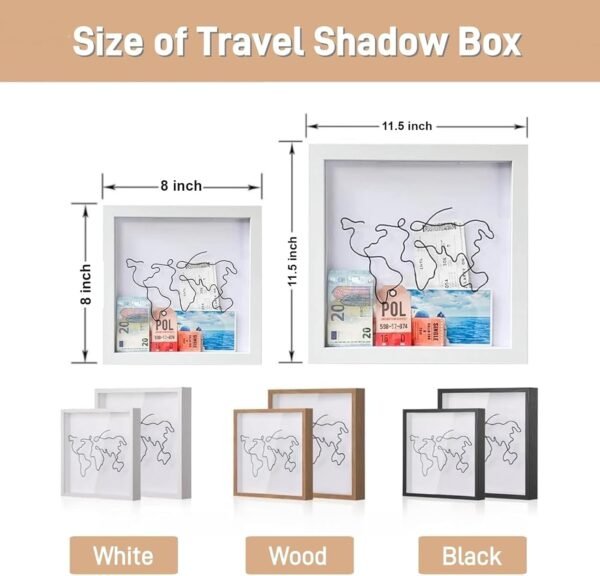 House of Quirk Travel Adventure Archive Shadow Box forBest Amazon Deals