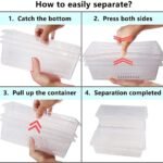 MYZON Food Storage Containers Fridge Organizer Case withBest Amazon Deals
