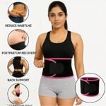 Sweat Belt Waist Trimmer for Women | Postpartum Recovery, Back Support