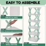 QONETIC 5 Layer Plastic Shoe Rack for Home Stackable &Best Amazon Deals