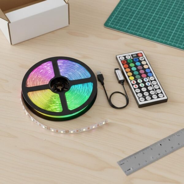 Ojiva RGB LED Strip Light Kit Dimmable Color ChangingBest Amazon Deals