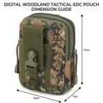 Kraptick Tactical Waist Pouch MOLLE Belt Bag for Men -Best Amazon Deals