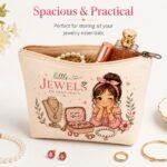 DRUDRAYA Canvas Jewellery Pouch | Printed JewelleryBest Amazon Deals