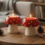 Tea Light Candle Holder Set of 2 Ceramic | HandcraftedBest Amazon Deals