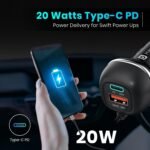 Portronics 71W Car Power 1C Triple Output Fast CarBest Amazon Deals