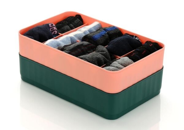 HAPPI Multipurpose Plastic Storage Socks Tray OrganizerBest Amazon Deals