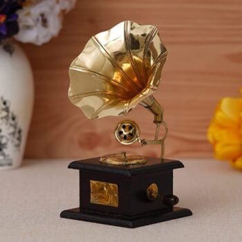 JaipurCrafts Premium Sparkle Square Gramophone ShowpieceBest Amazon Deals