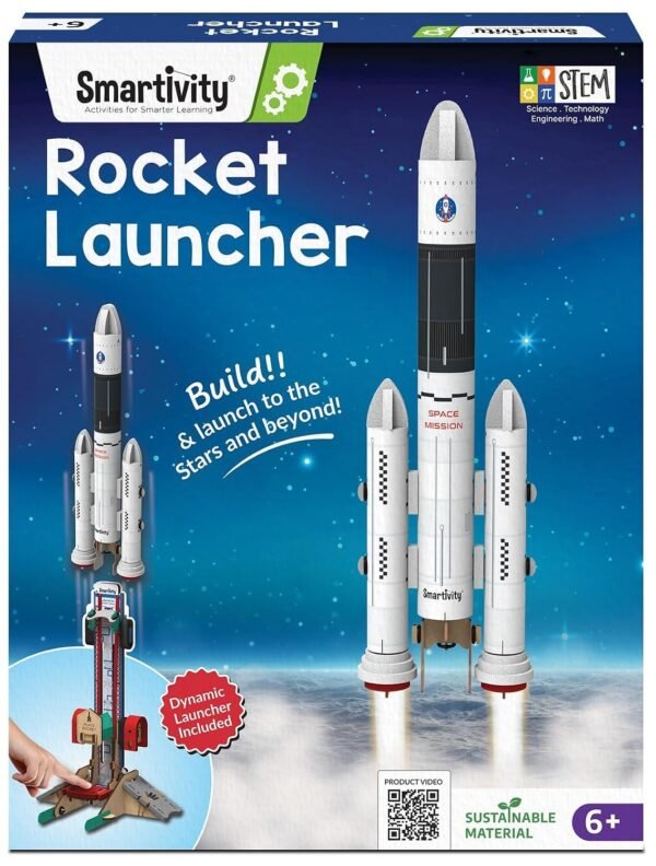 Smartivity DIY Rocket Launcher Kit for Kids 6, 7, 8, 9,Best Amazon Deals